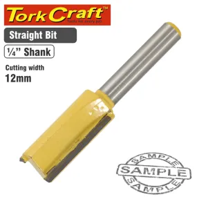 TORK CRAFT ROUTER BIT STRAIGHT 12MM CKP12MM