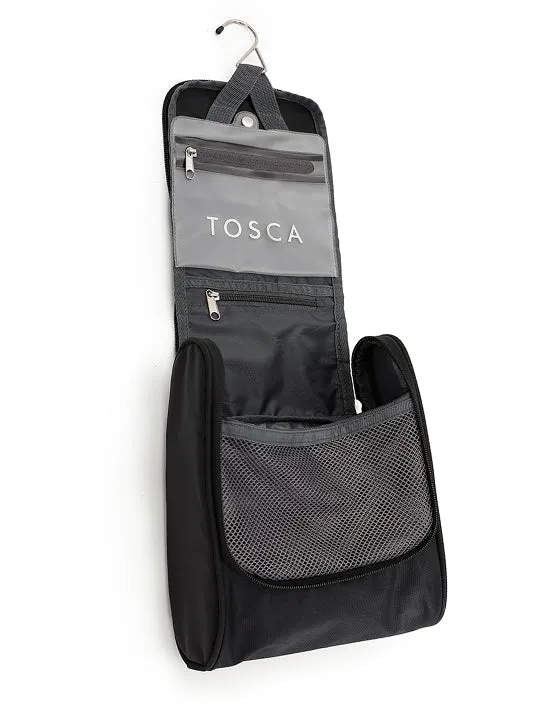 TOSCA - TCA582 Travel Essentials 10in Travel Organiser - Black