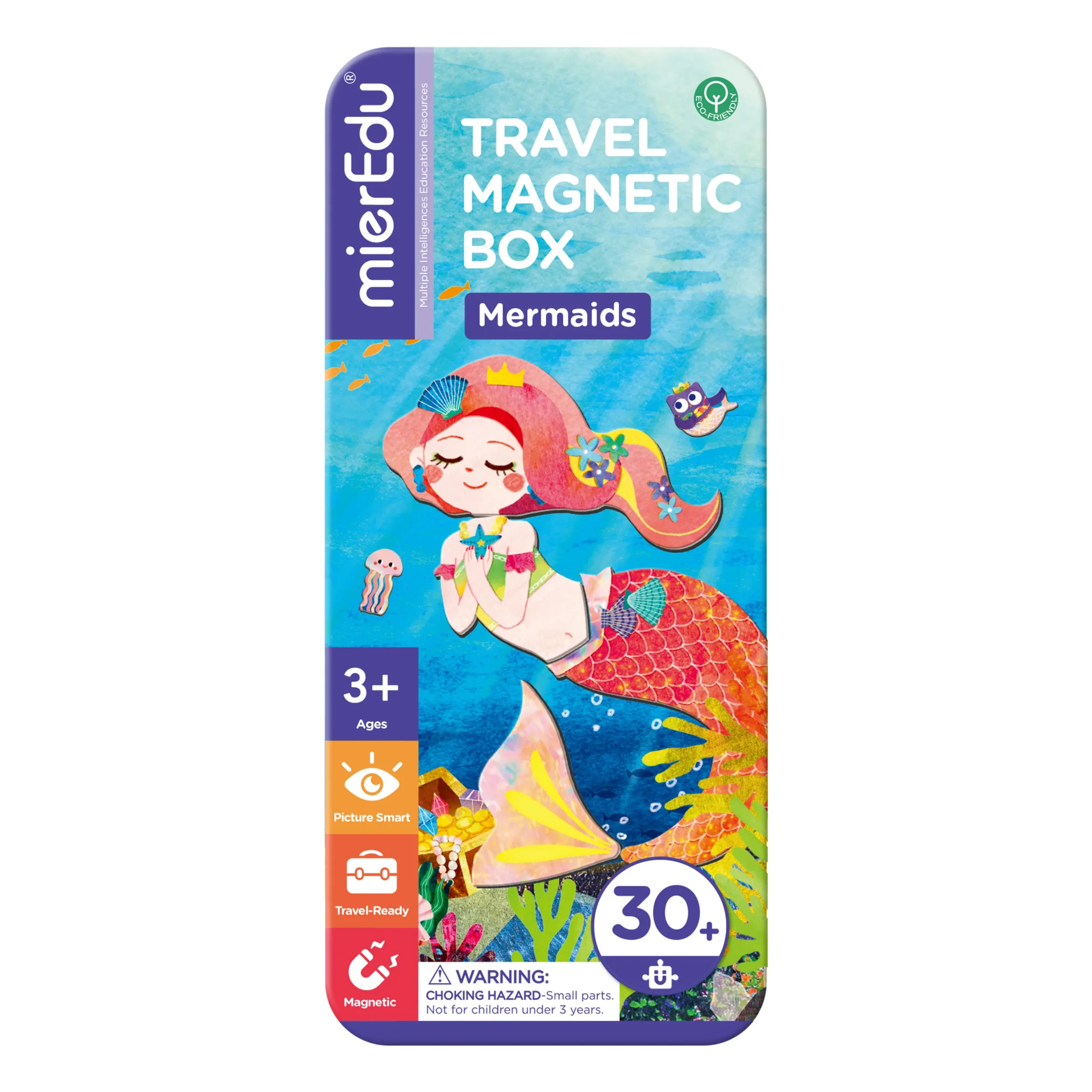 Travel Magnetic Puzzle Box - Mermaids