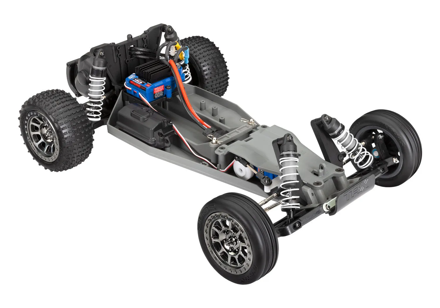 Traxxas Bandit 1/10 Scale Off Road Buggy 2WD With VXL 3S ESC Pro Series Magnum 272R Transmission 24076-74