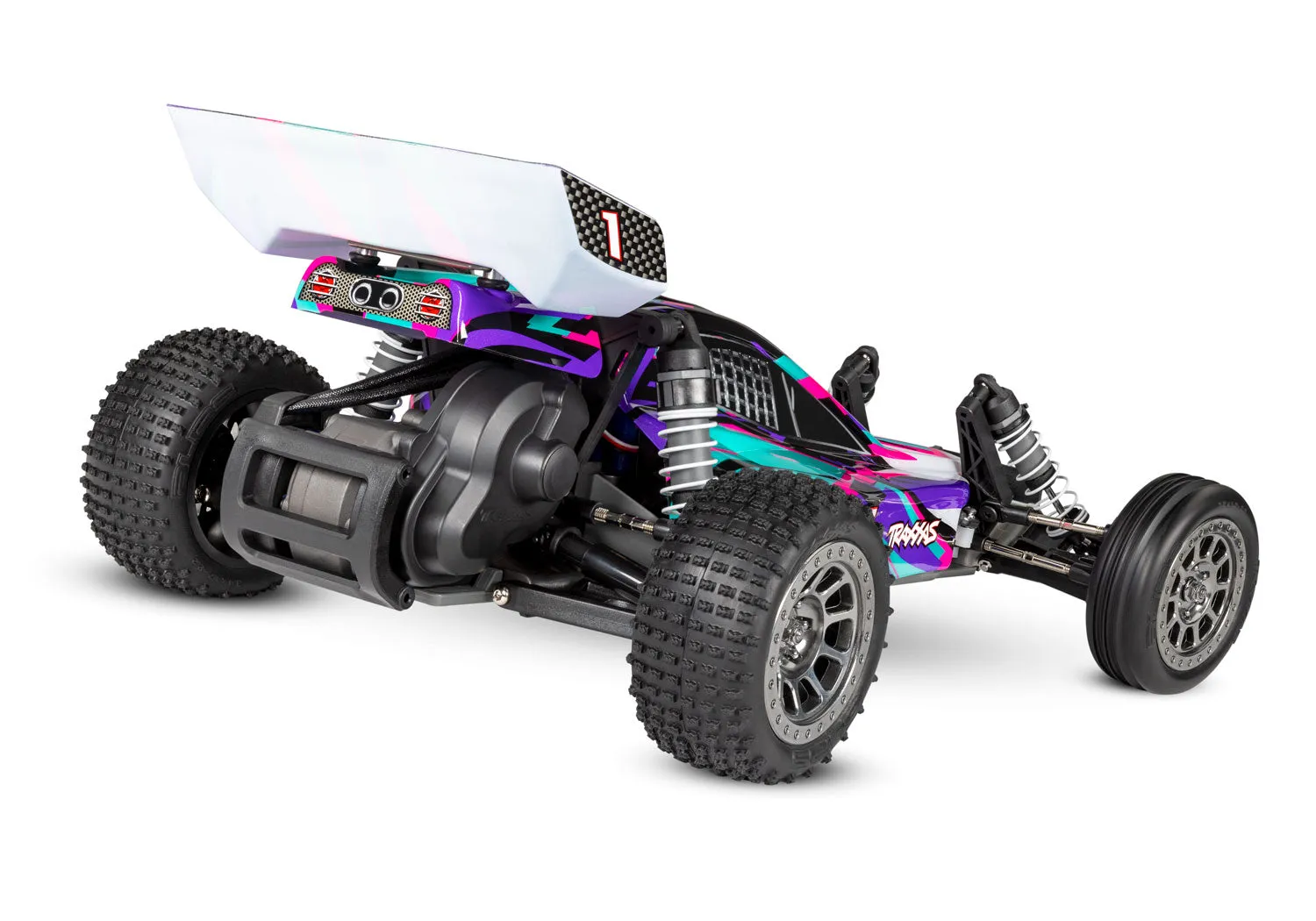 Traxxas Bandit 1/10 Scale Off Road Buggy 2WD With VXL 3S ESC Pro Series Magnum 272R Transmission 24076-74