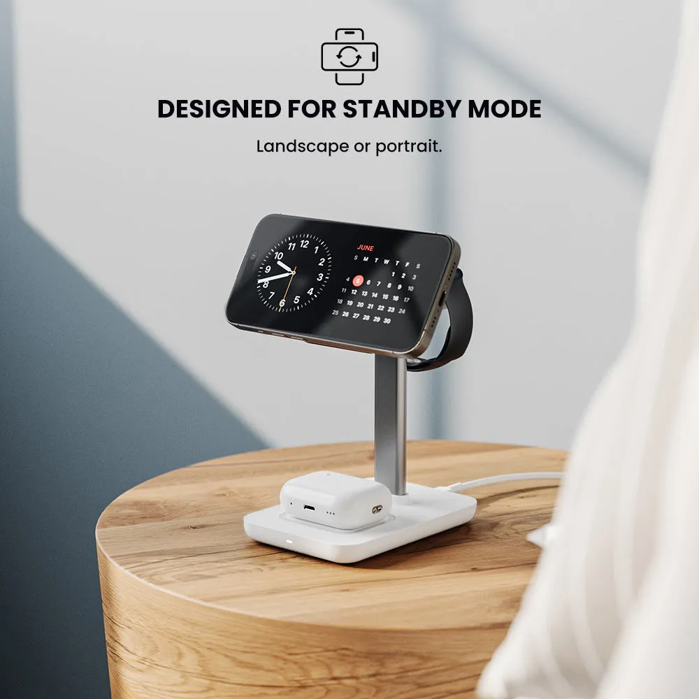 TRIO 3-in-1 Wireless Charging Station - Dual Pack