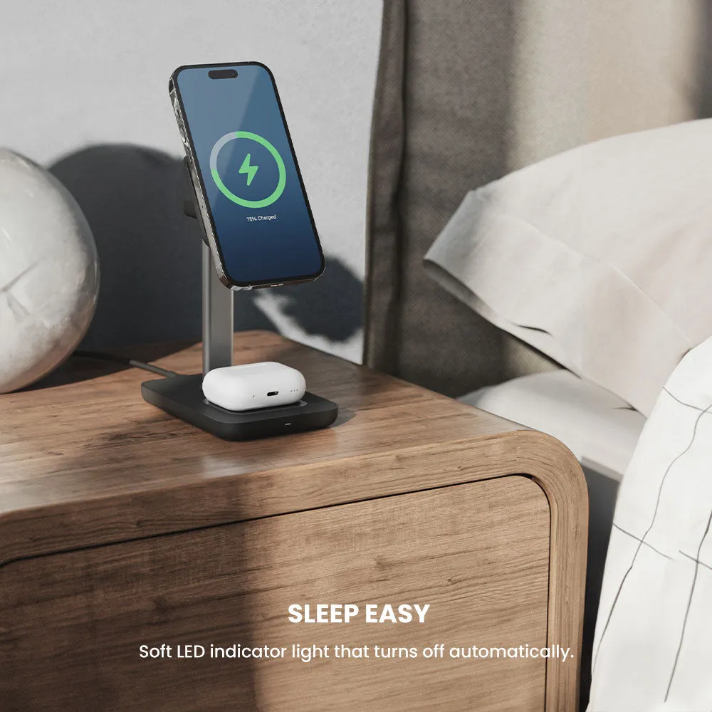 TRIO 3-in-1 Wireless Charging Station - Dual Pack