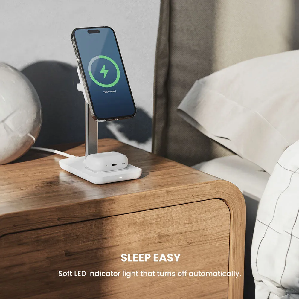 TRIO 3-in-1 Wireless Charging Station - Dual Pack