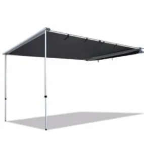 Trustmade 6'*6' Car Side Awning Rooftop Pull Out Tent Shelter Black