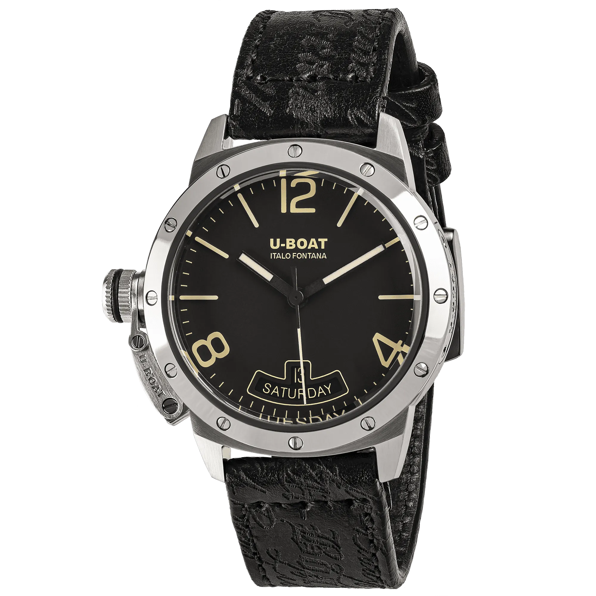 U-Boat Men's Watch Classico Vintage 40mm Black 8890