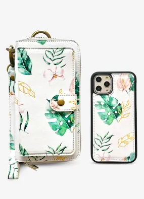 Ultimate Wristlet Phone Case in Paradise Palm