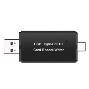 USB-C SD Card Reader | 3 in 1 OTG High-speed Hub