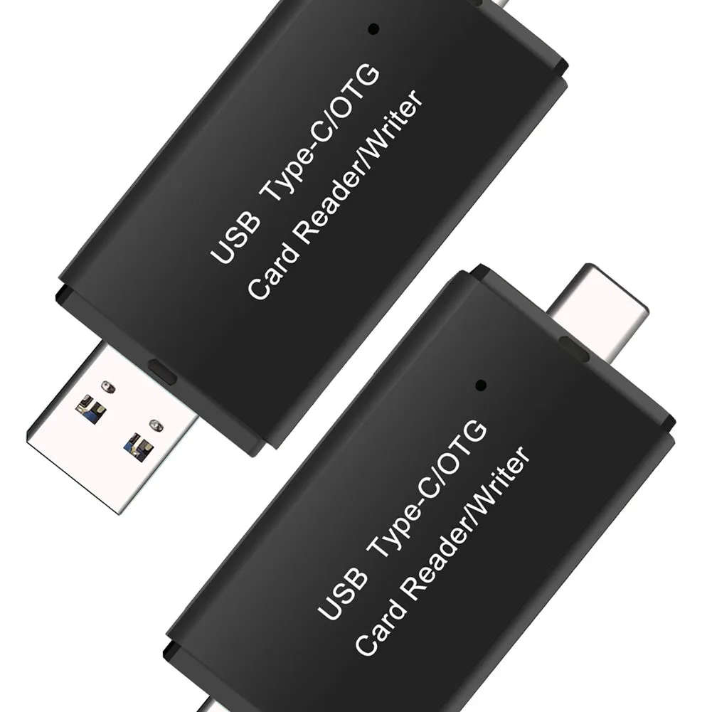 USB-C SD Card Reader | 3 in 1 OTG High-speed Hub