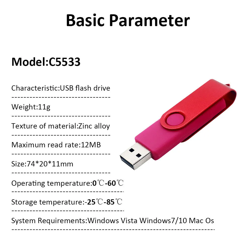 USB Flash Drive 32G   USB 2.0 Micro USB - Caps on Both Ends for Computers and Android Devices