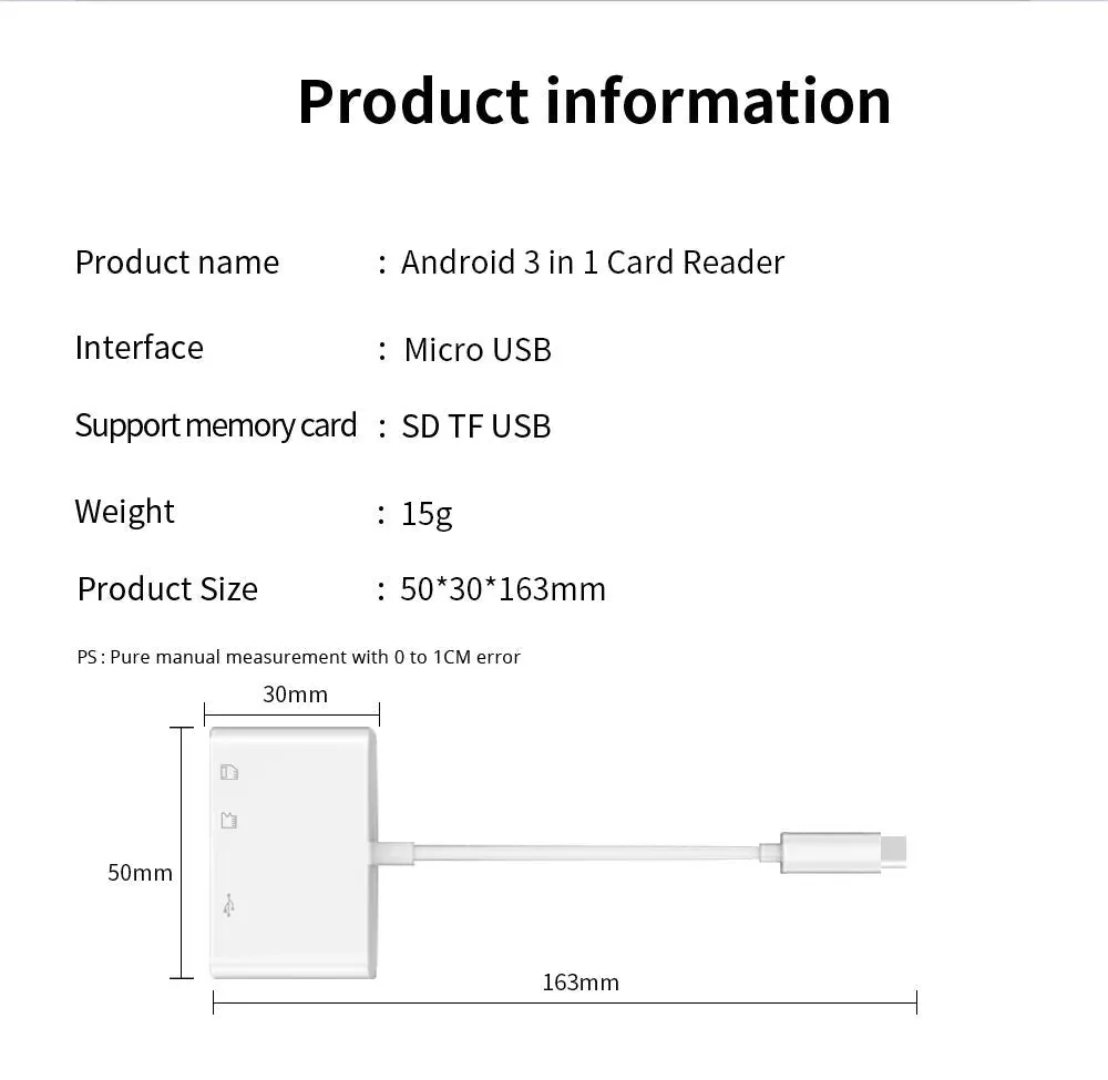 USB TF SD Card Reader Type C Adapter USB-C Memory Card Adapter For Macbook Samsung Huawei XiaoMi Phone Laptop