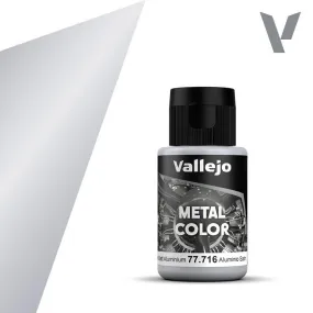 Vallejo 77716 Metal Color Semi Matt Aluminum Acrylic Paint 35ml