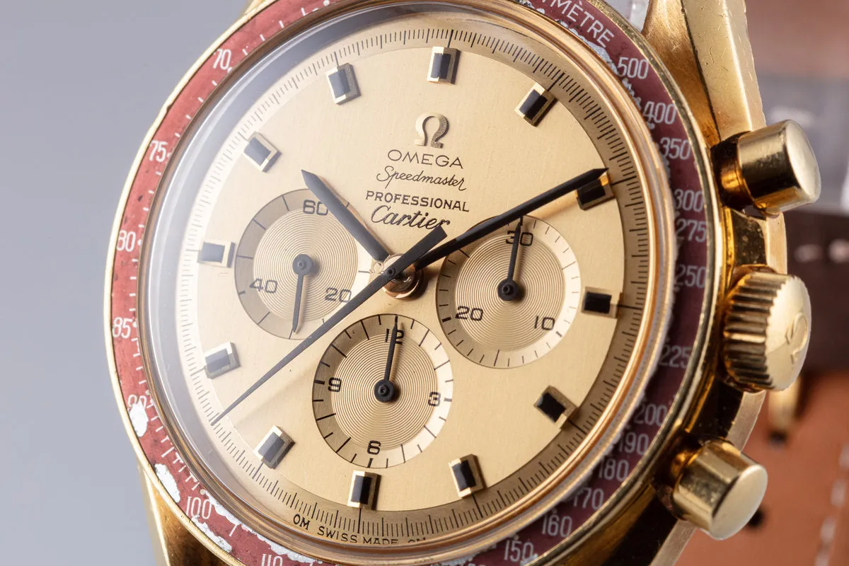 Vintage 1969 Omega Speedmaster Professional Cartier Dial limited Edition ST 145.0022