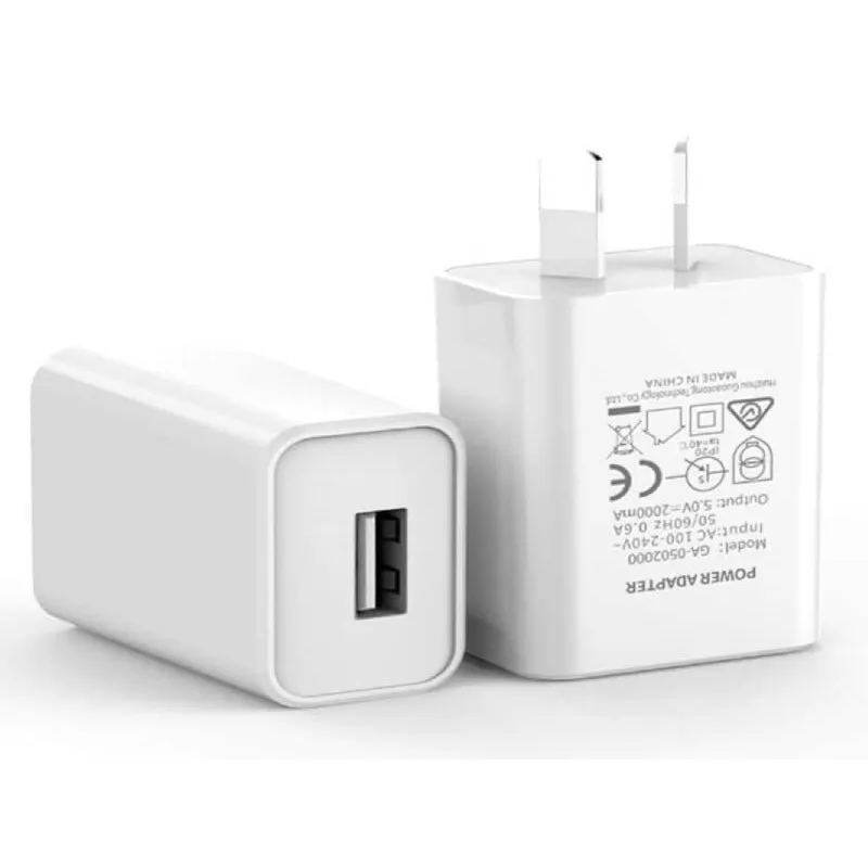 Wall Charger USB Fast Charging Travel Adapter 5V 2A