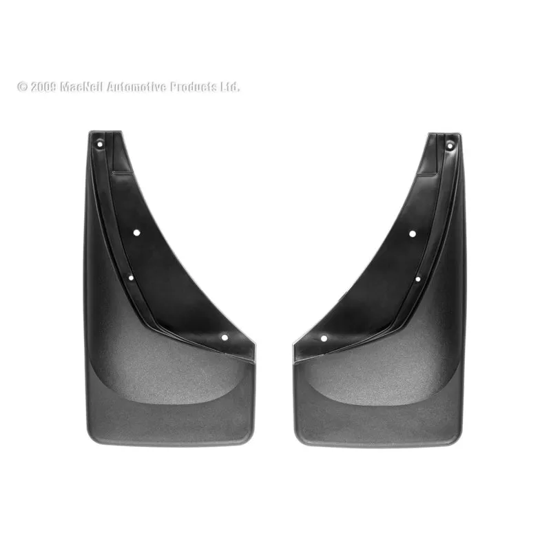 WeatherTech MudFlaps - Front - Black - GM Fullsize SUV/Truck 2000-07