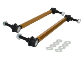 Whiteline Sway Bar End Link Kit Honda Civic FE/ FL 11TH Gen (2021-2023) [330mm-355mm/ 10mm Ball Stud] Front - KLC140-335