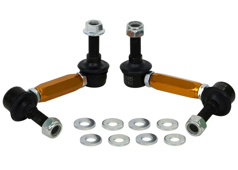 Whiteline Sway Bar End Link Kit Land Rover Range Rover Sport L320 (2005-2013) [110-135mm/ 12mm Ball Stud] Rear - KLC180-115