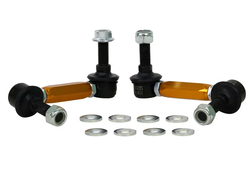 Whiteline Sway Bar End Link Kit Land Rover Range Rover Sport L320 (2005-2013) [110-135mm/ 12mm Ball Stud] Rear - KLC180-115