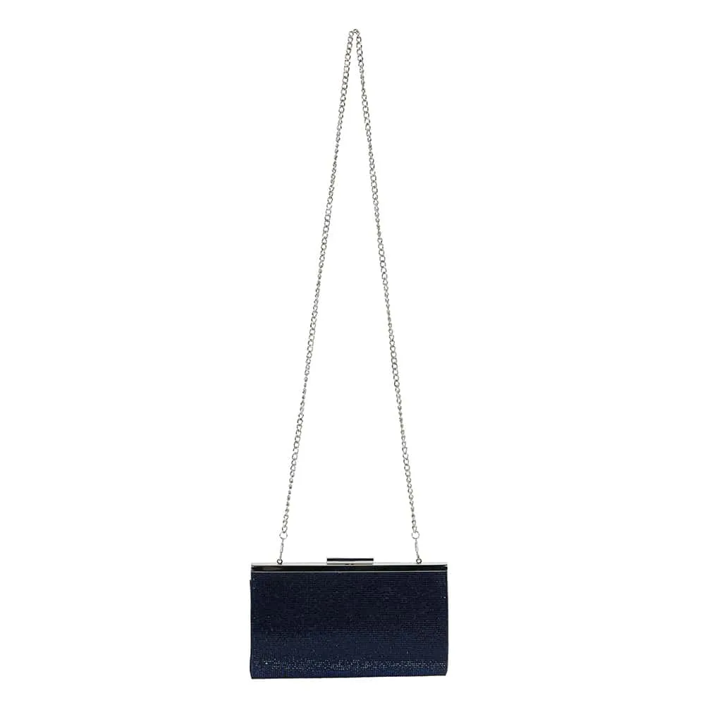 Winslet Handbag in Navy Hard Case