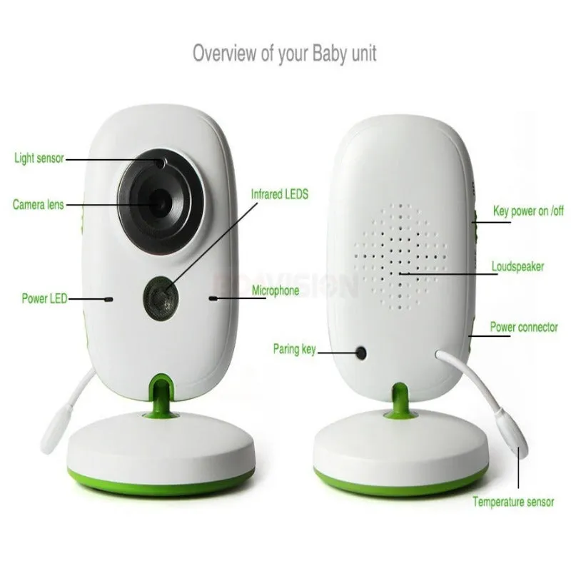 Wireless Night Vision Baby Monitor