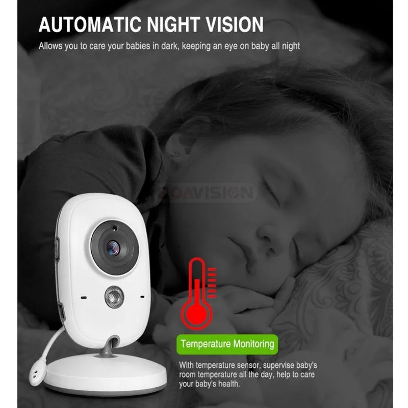 Wireless Night Vision Baby Monitor