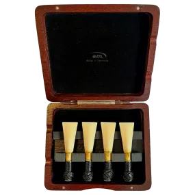 Wooden Bassoon Reed Case (4 reeds)