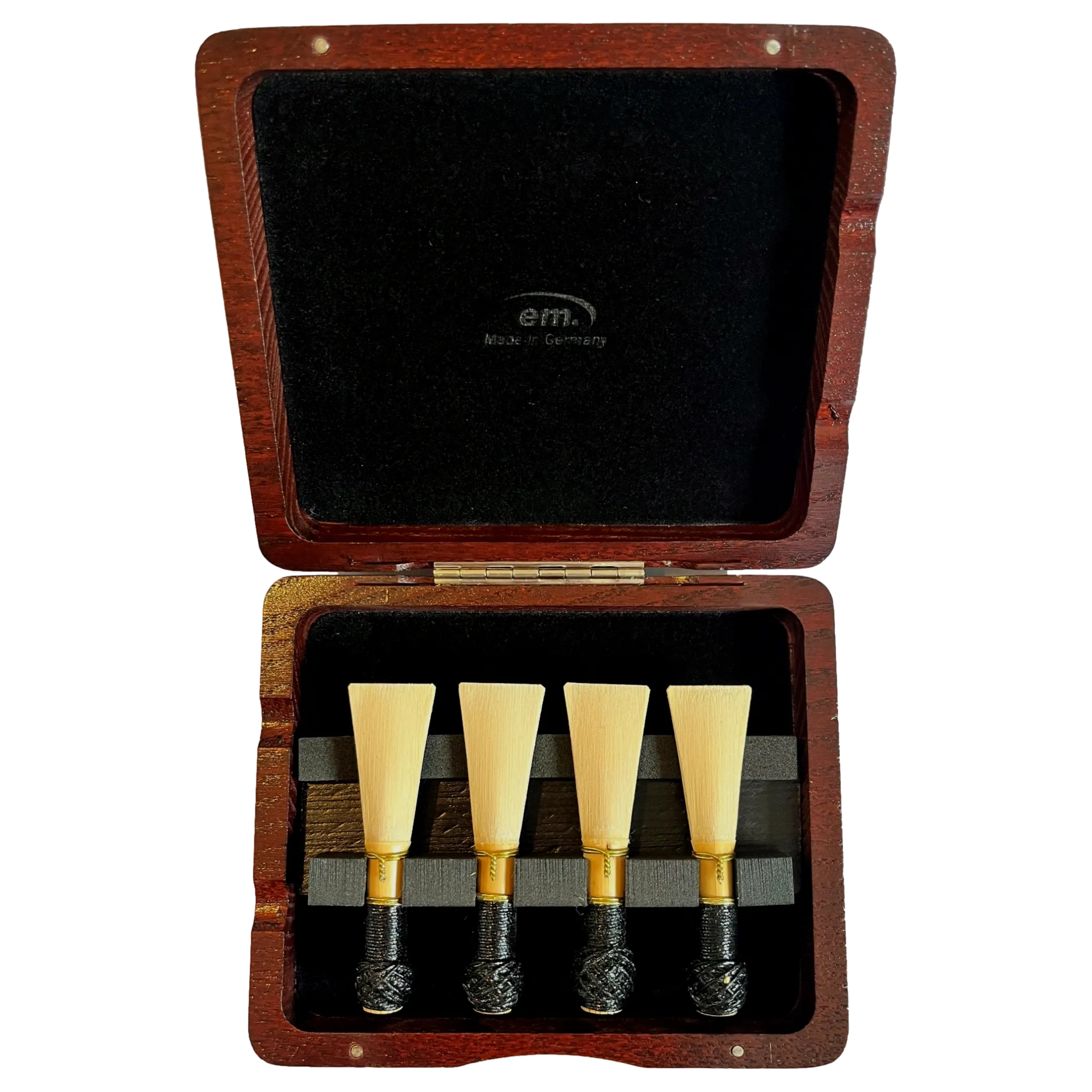 Wooden Bassoon Reed Case (4 reeds)