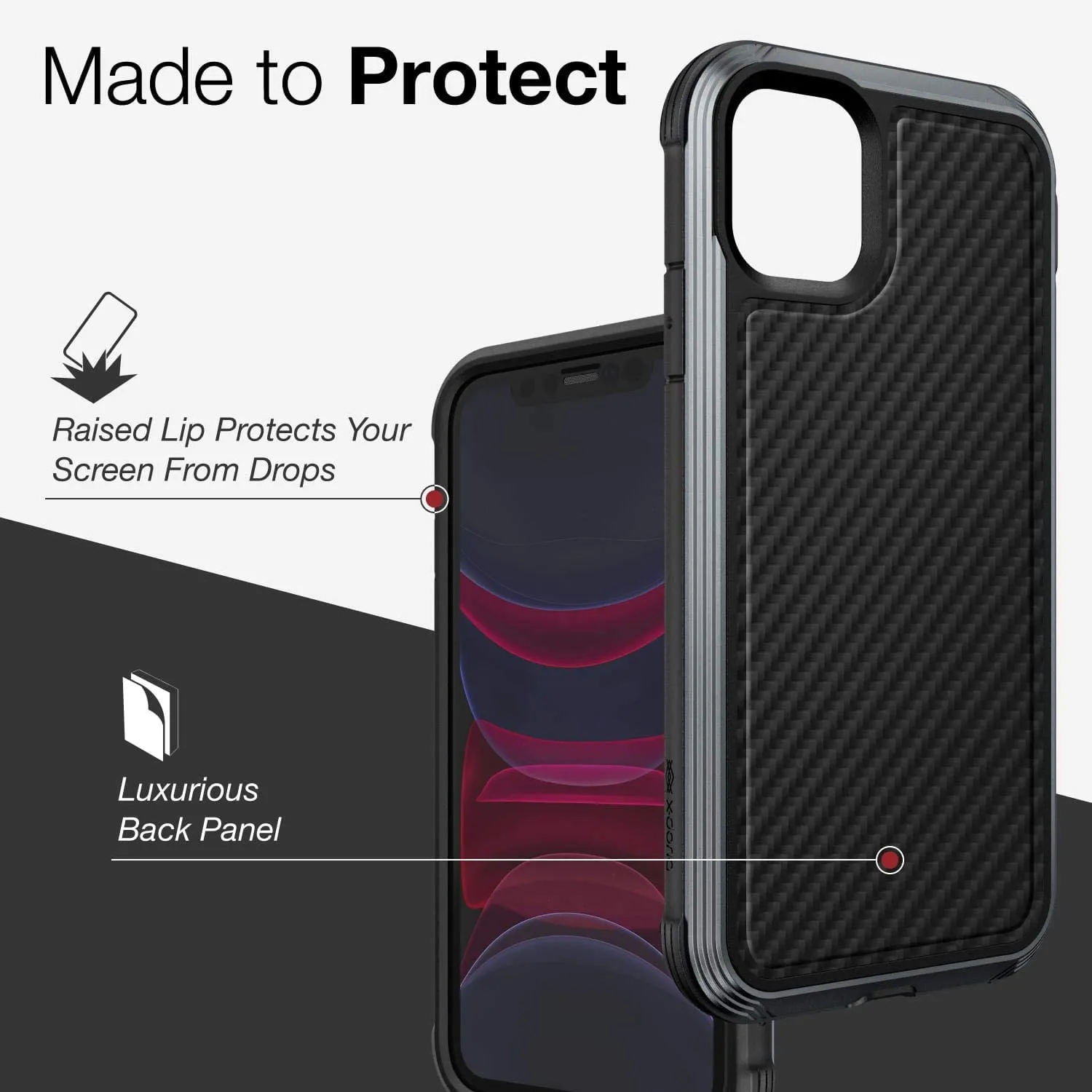 X-Doria Defense Lux Military Grade Tested Aluminum Metal Protective Case