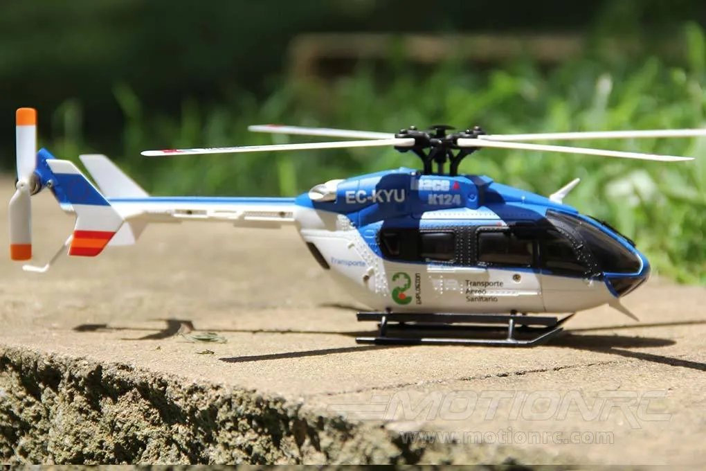 XK K124 Blue 120 Size Gyro Stabilized Helicopter - FTR