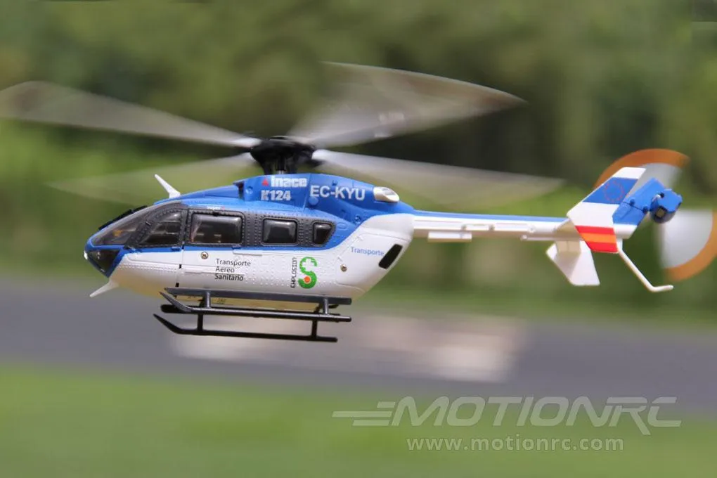 XK K124 Blue 120 Size Gyro Stabilized Helicopter - FTR