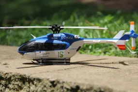 XK K124 Blue 120 Size Gyro Stabilized Helicopter - FTR