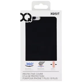 Xqisit Protective Hard Cover for Apple iPhone 8 Plus & 7 Plus - Black