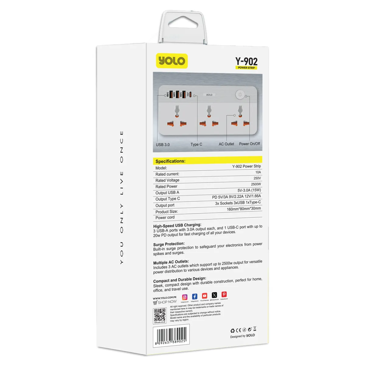 Y-902 Power Strip