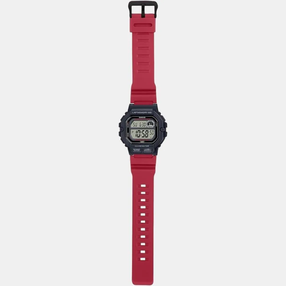 Youth Unisex Digital Resin Watch D272 - WS-1400H-4AVDF