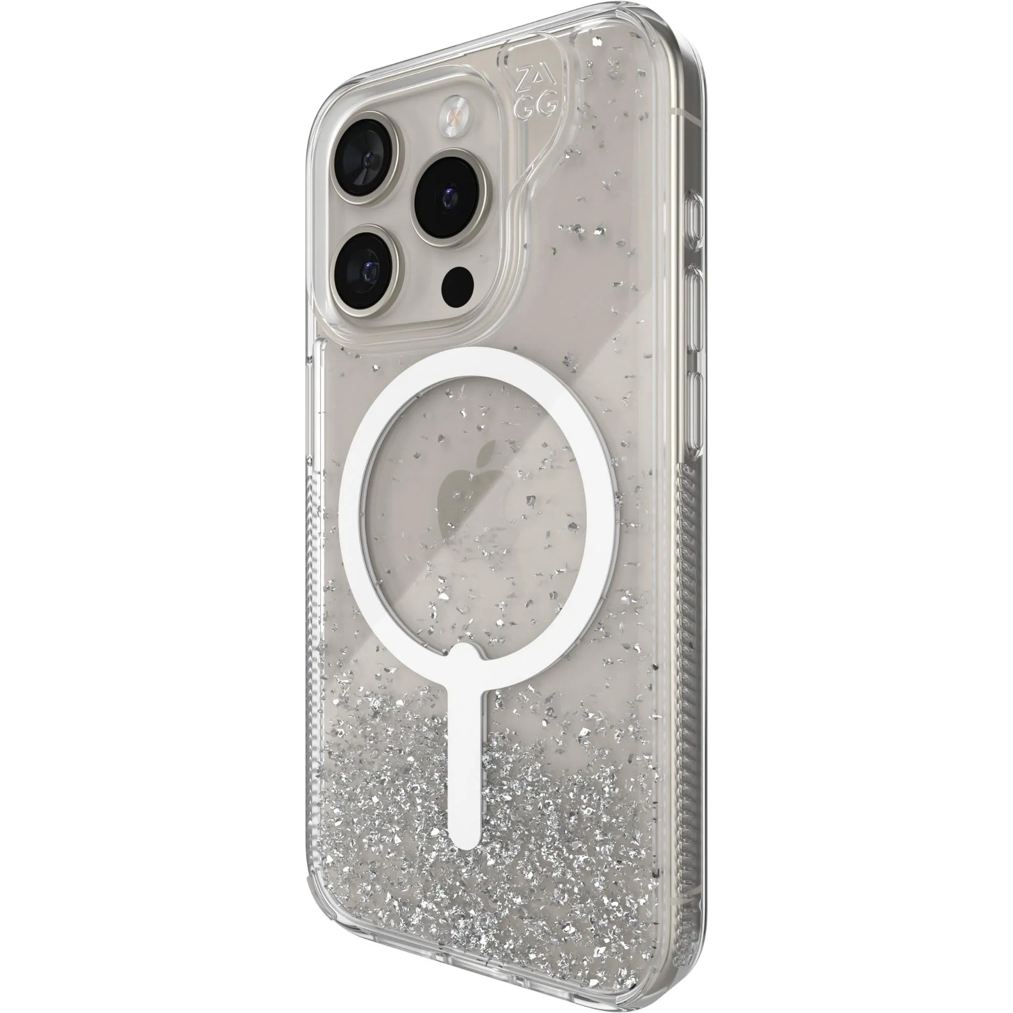 Zagg Essential Glitter Snap Case for iPhone 15 Pro Max