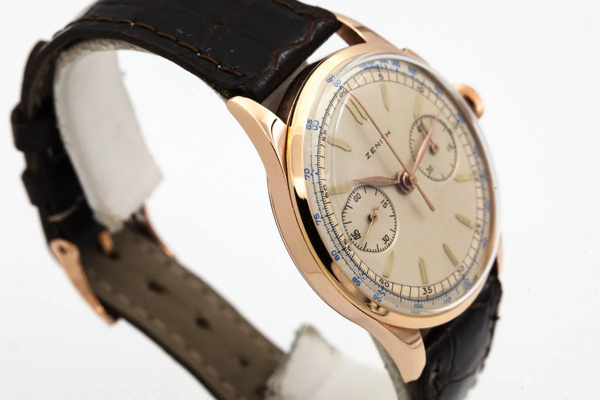 Zenith 18K Rose Gold Chronograph