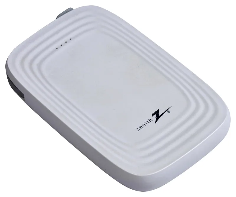 Zenith PM6000MPC Portable Charger, 15 V Output, White :CD: QUANTITY: 1